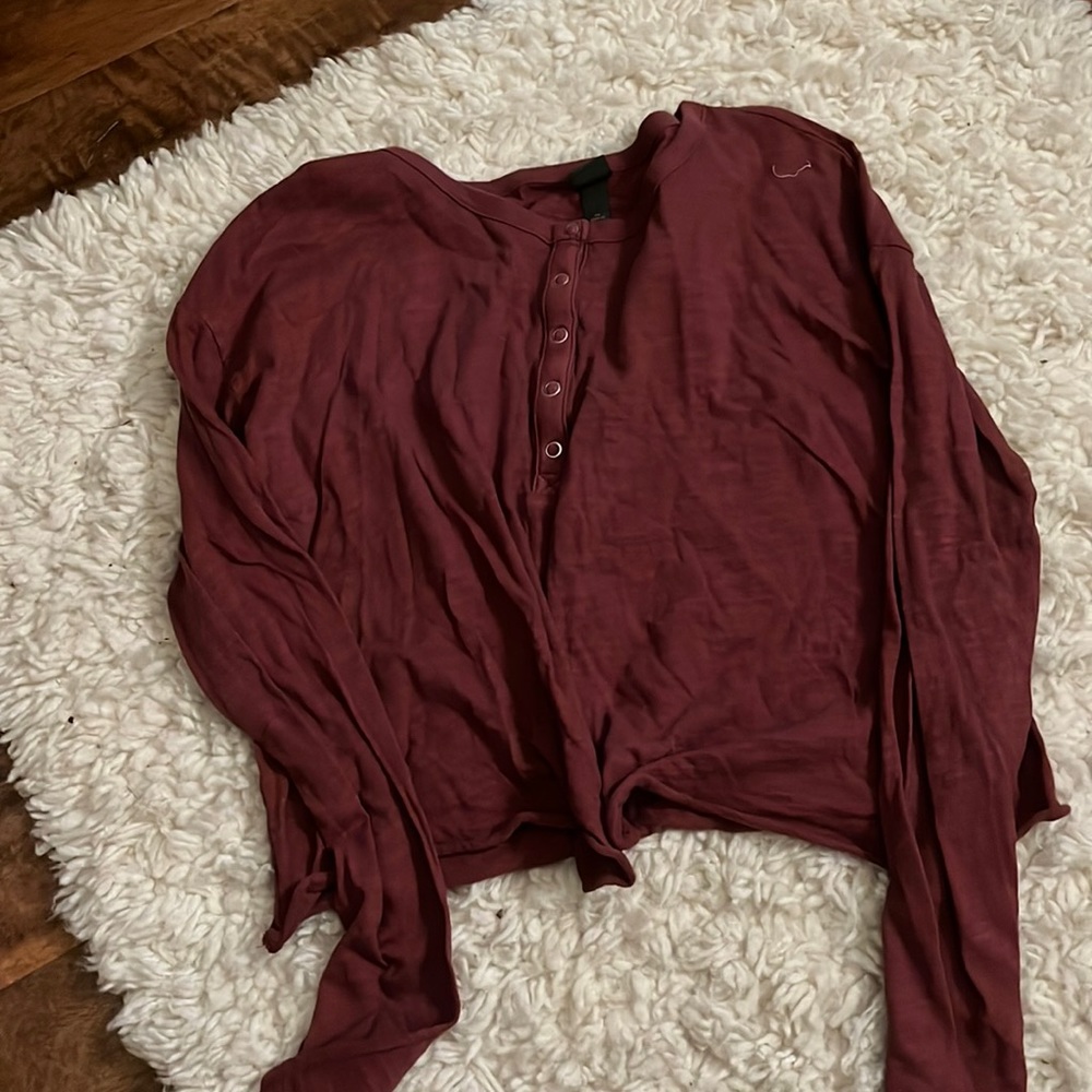 Maroon Long Sleeve from Wild Fable